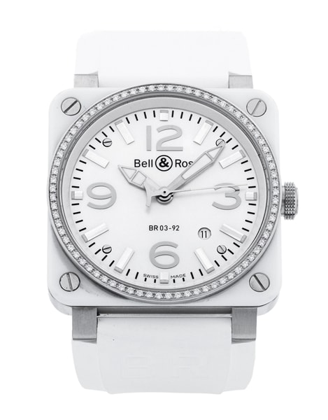 Bell and Ross BR03-92 White Ceramic